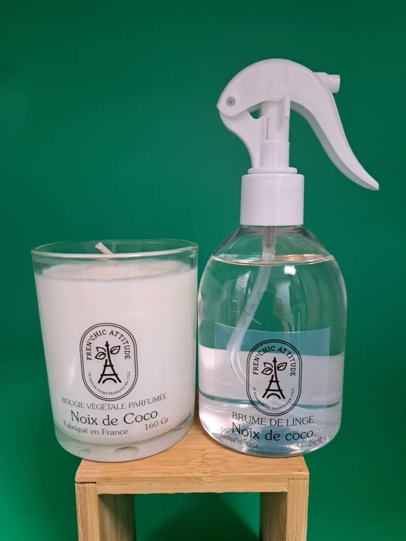 Bougie senteur noix de coco