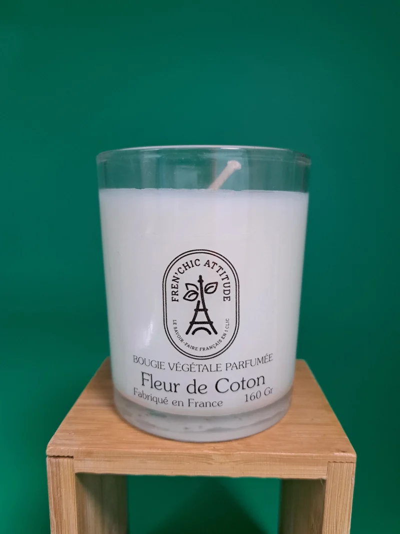 Bougie senteur fleur de coton