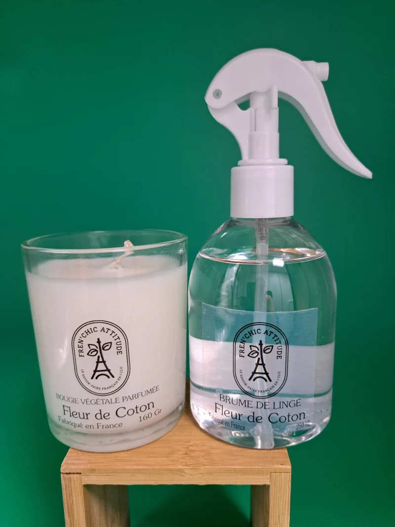 Bougie senteur fleur de coton