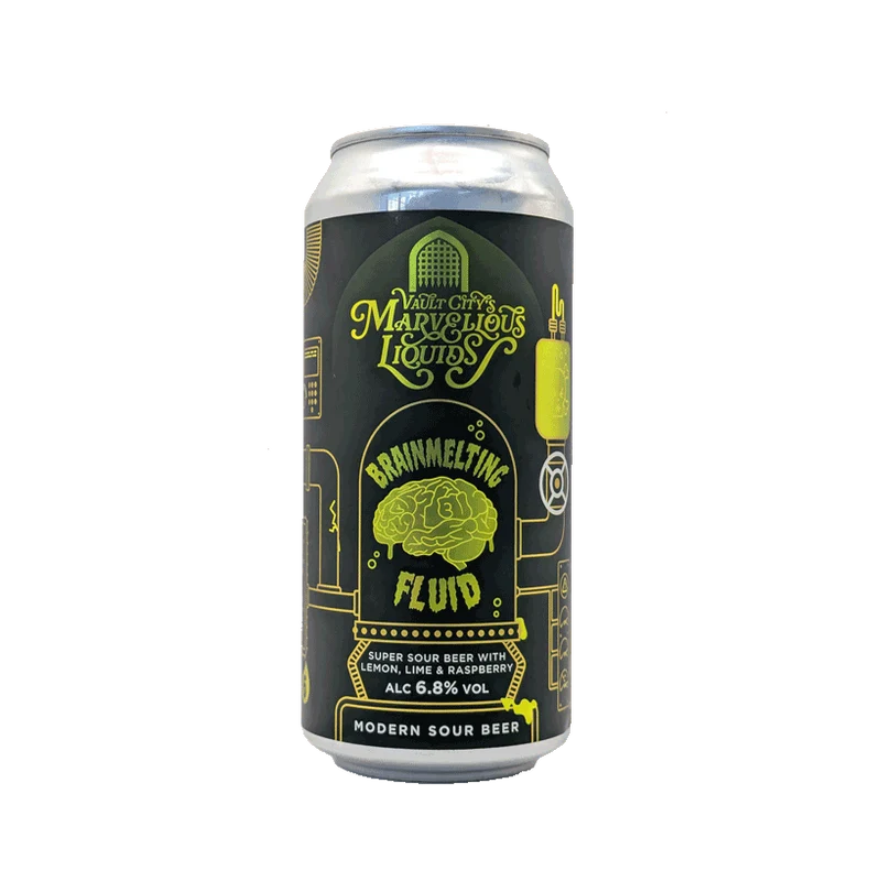 Vault City - Brainmelting Fluid 44cl | Sour Lemon, Lime & Raspberry