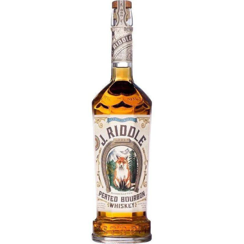 Two James 'J. Riddle' Peated Bourbon Whiskey