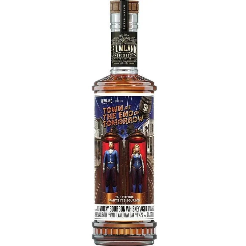 Filmland Spirits 9 Year Old 'Town At The End Of Tomorrow' Kentucky Bourbon Whiskey