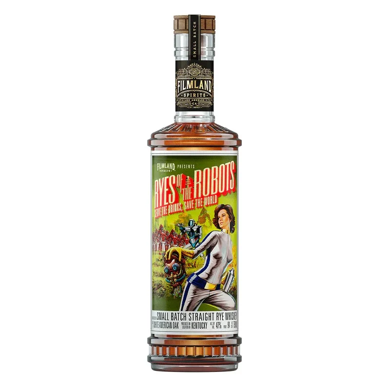 Filmland Spirits 'Ryes Of The Robots' Straight Rye Whiskey