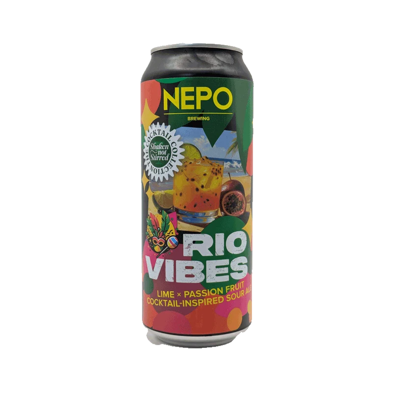 NEPO - Rio Vibes 50cl | Sour Citron Vert Fruit de la Passion