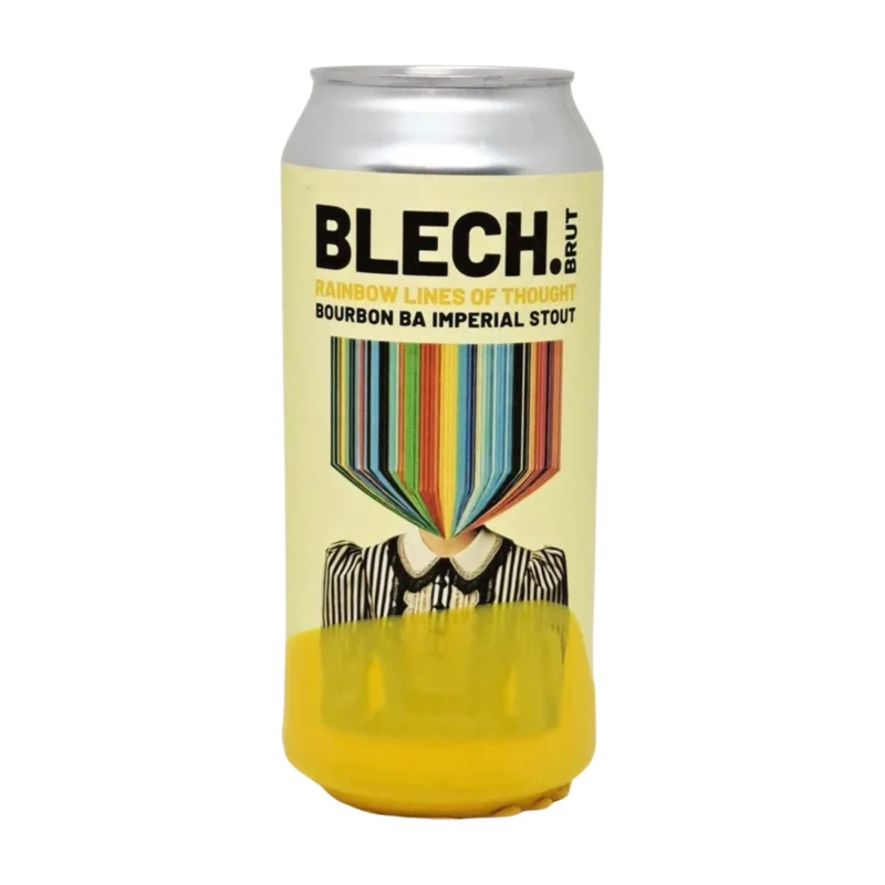 Blech.Brut Gold Lines: Blue Edition | Rum BA Stout