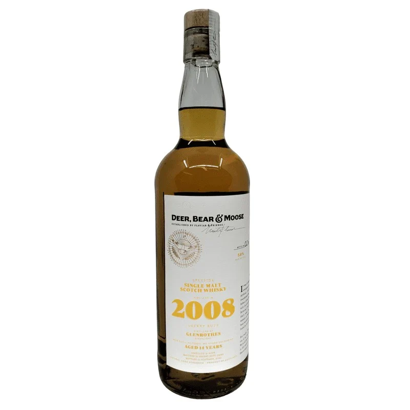 Deer, Bear & Moose 14 Year Old Glenrothes 2008 Speyside Single Malt Scotch Whisky