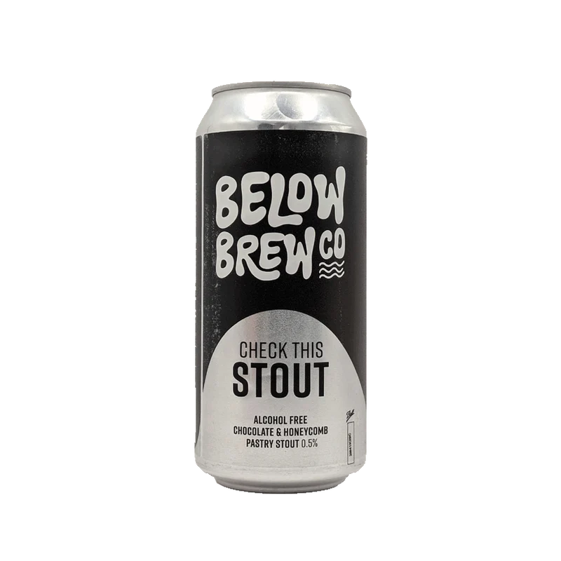 Below Brew Co. - Check This Stout 44cl | Pastry Stout sans alcool