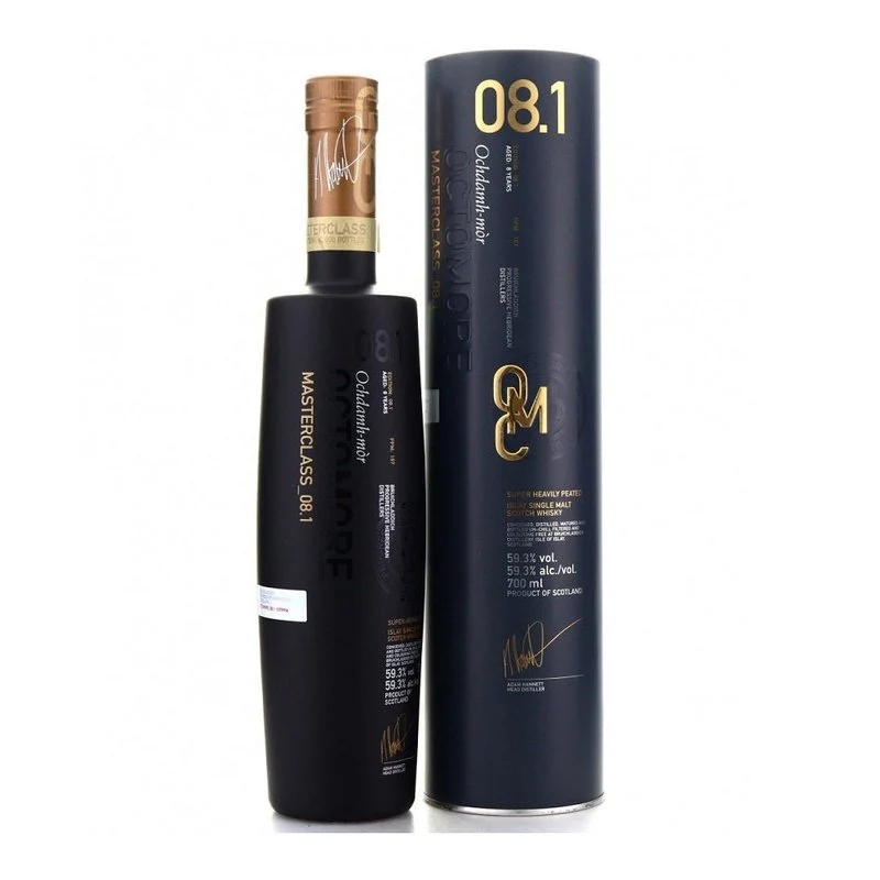 Bruichladdich Octomore 8.1 Edition Super Heavily Peated Islay Single Malt Scotch Whisky