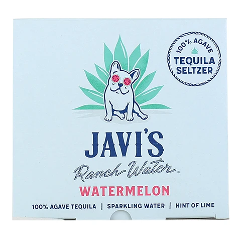 Javi's Ranch Water Watermelon Hard Seltzer