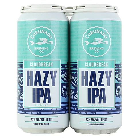 Coronado Cloudbreak Hazy IPA