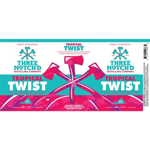 Three Notch'd Tropical Twist