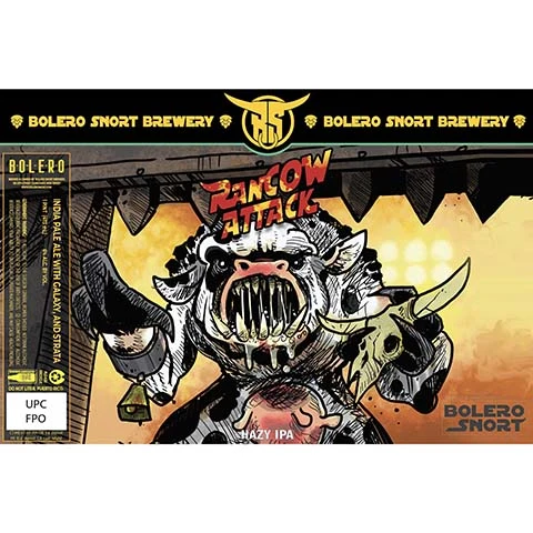 Bolero Snort Rancow Attack Hazy IPA