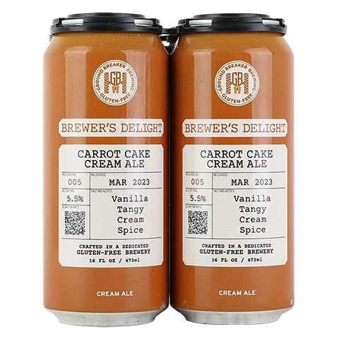 Ground Breaker Carrot Cake Cream Ale
