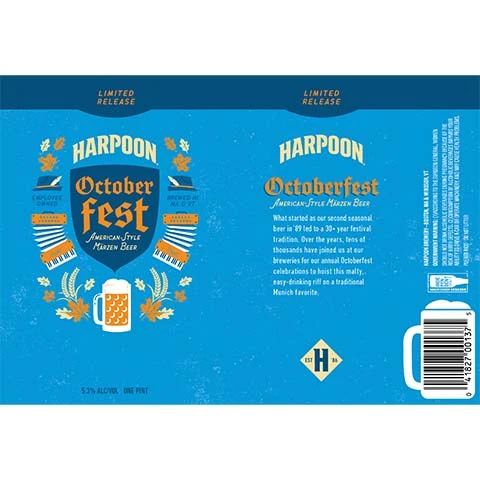 Harpoon Octoberfest Marzen