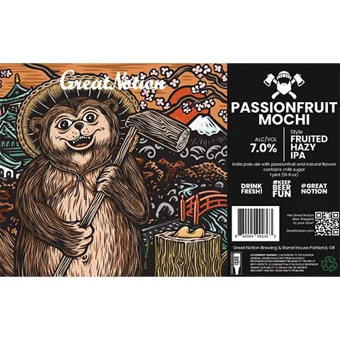 Great Notion Passionfruit Mochi Hazy IPA