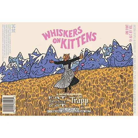 Fat Orange Cat Whiskers on Kittens Gose