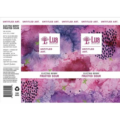 Untitled Art Electro Berry Sour