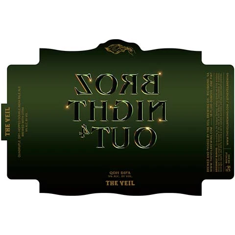 The Veil Broz Night Out DIPA