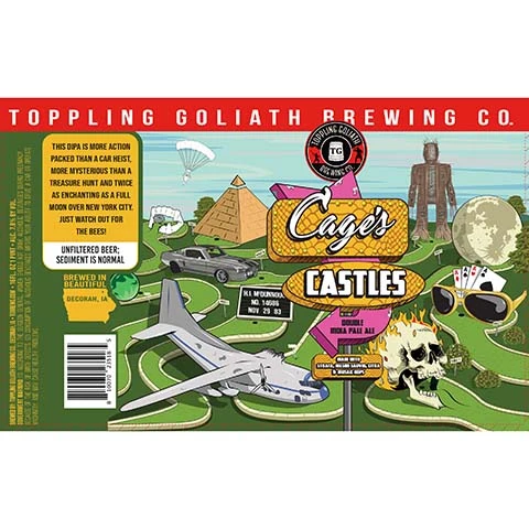 Toppling Goliath Cage's Castles DIPA