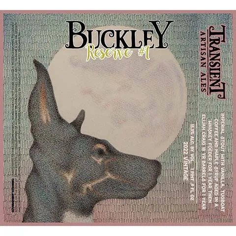 Transient Artisan Ales Buckley Reserve #1 Imperial Stout