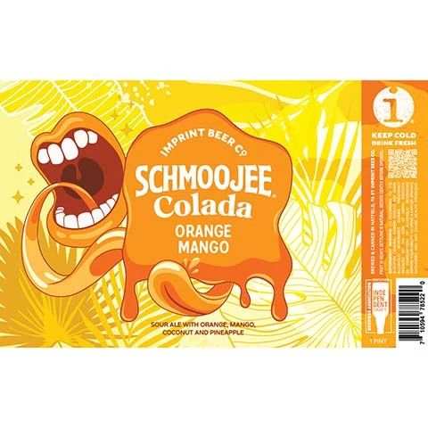 Imprint Schmoojee Colada Sour (Orange, Mango)