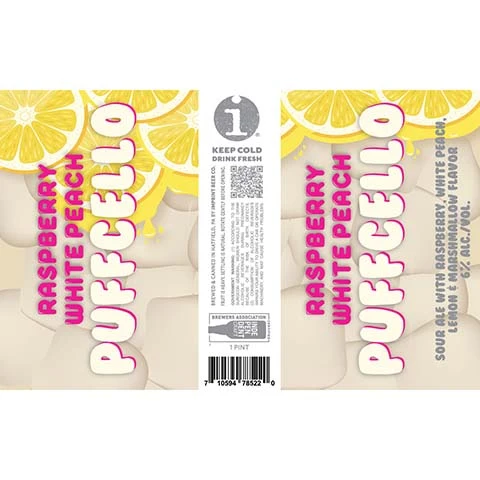 Imprint Raspberry white Peach Puffcello Sour