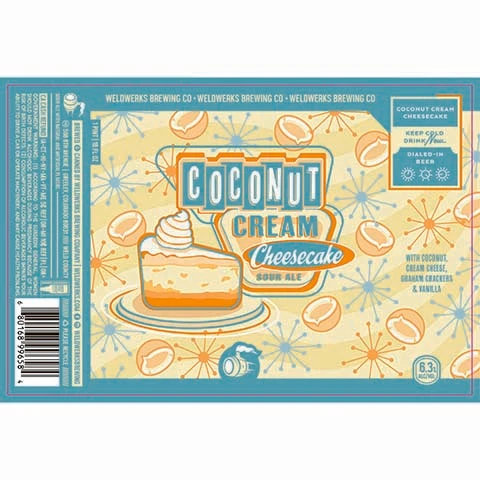 Weldwerks Coconut Cream Cheesecake Sour