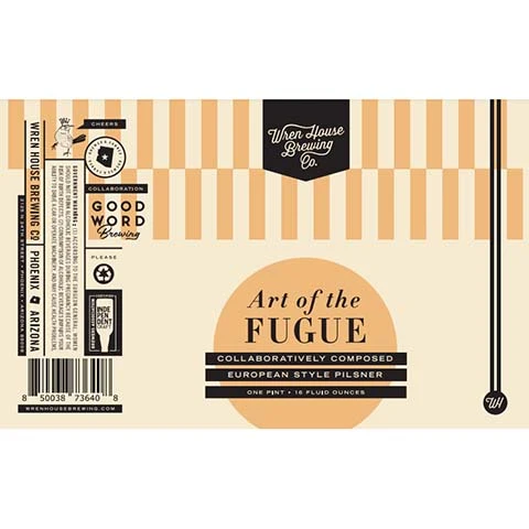 Wren House Art of the Fugue Pilsner