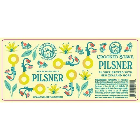 Crooked Stave New Zealand Style Pilsner