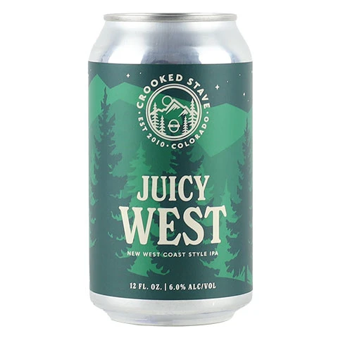 Crooked Stave Juicy West New West Coast Style IPA