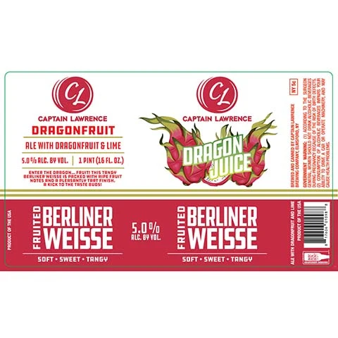 Captain Lawrence Dragon Juice Sour