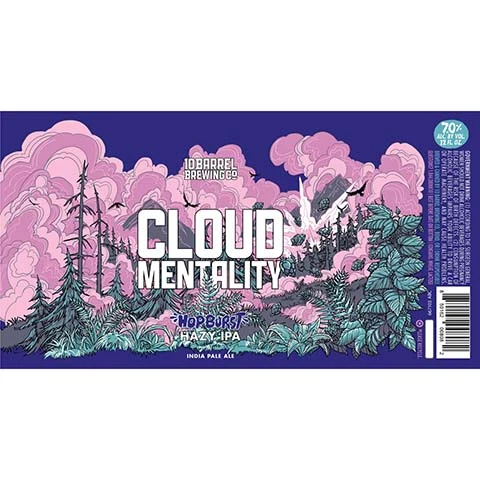 10 Barrel Cloud Mentality Hopburst Hazy IPA