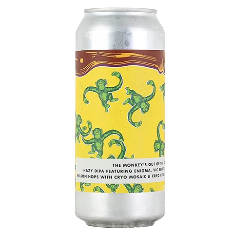 Bottle Logic The Monkey's Out of the Bottle Hazy IPA