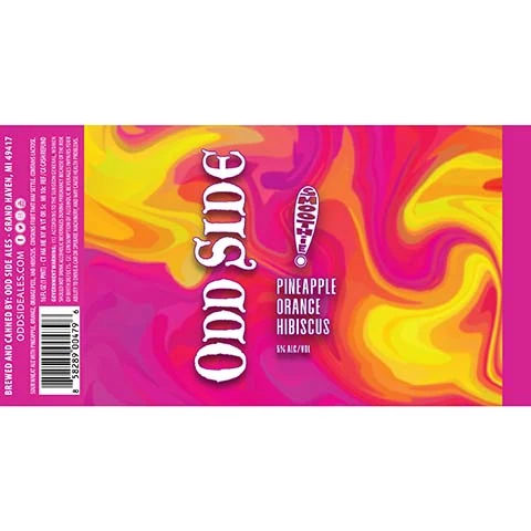Odd Side Ales Smoothie Sour Wheat (Pineapple, Orange, Hibiscus)