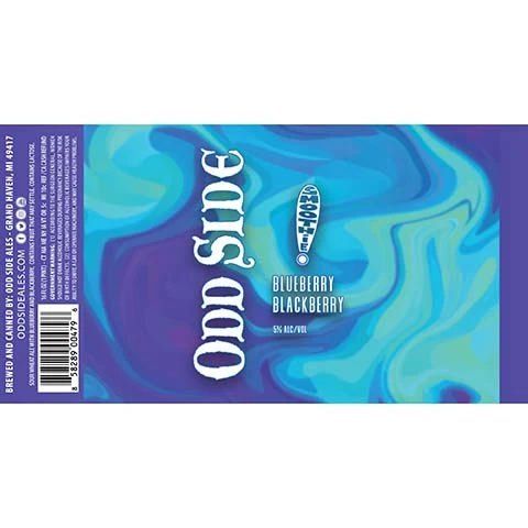 Odd Side Ales Smoothie Sour Wheat (Blueberry, Blackberry)