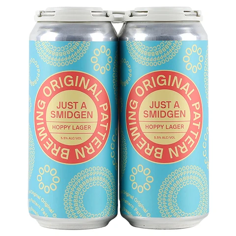 Original Pattern Just A Smidgen Hoppy Lager