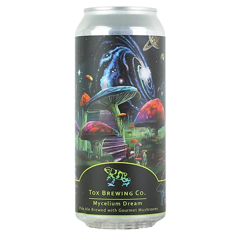 Tox Mycelium Dream Pale Ale (Maitake, Lion's Mane)