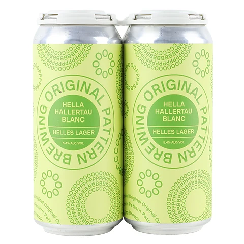 Original Pattern Hella Hallertau Blanc Helles Lager