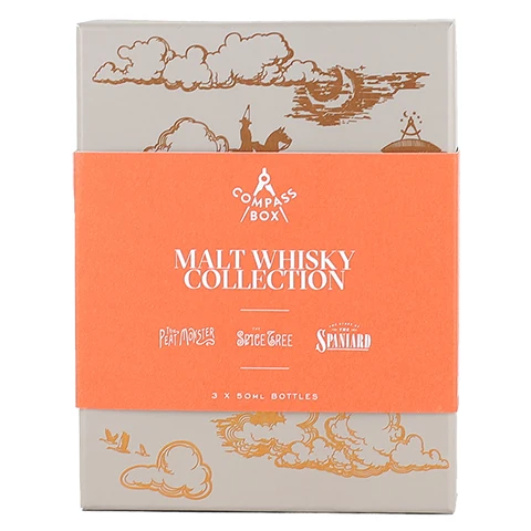 Compass Box 'Malt Whiskey Collection' Whisky Gift Set