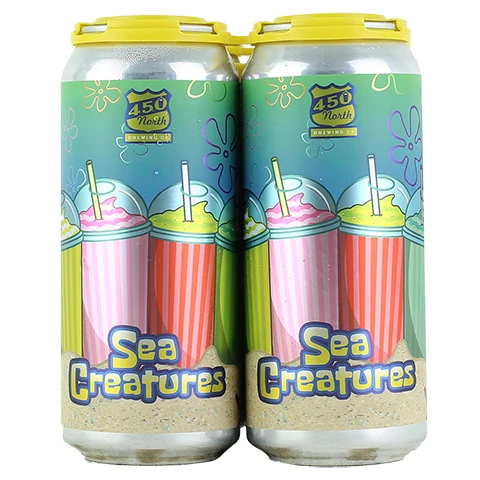 450 North Sea Creatures Slushy XXL