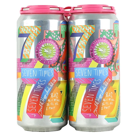 Brouwerij West Seven Times Seven Times Double Hazy IPA