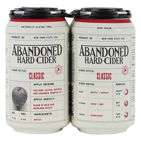 Abandoned Classic Hard Cider