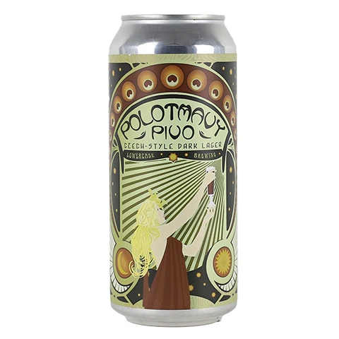 Lowercase Polotmavy Pivo Dark Lager