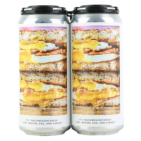 Evil Twin It's Baconeggncheese, Not "Bacon, Egg, and Cheese IPA