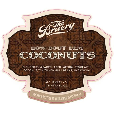 Bruery How Bout Dem Coconuts Imperial Stout
