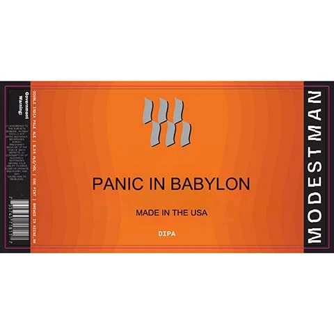 Modestman Panic in Babylon DIPA