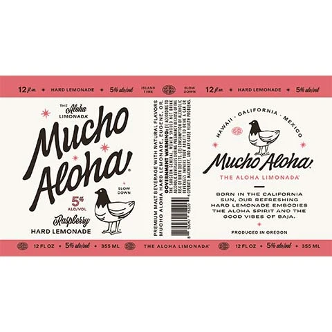 Mucho Aloha Raspberry Hard Lemonade
