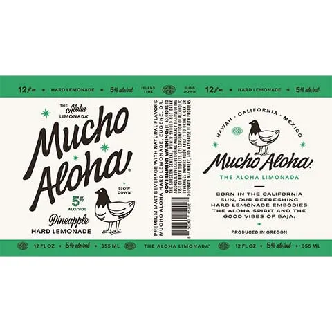 Mucho Aloha Pineapple Hard Lemonade