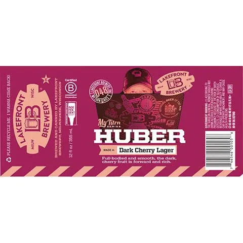 Lakefront Huber Dark Cherry Lager