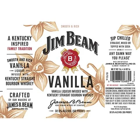 Jim Beam Vanilla Liqueur